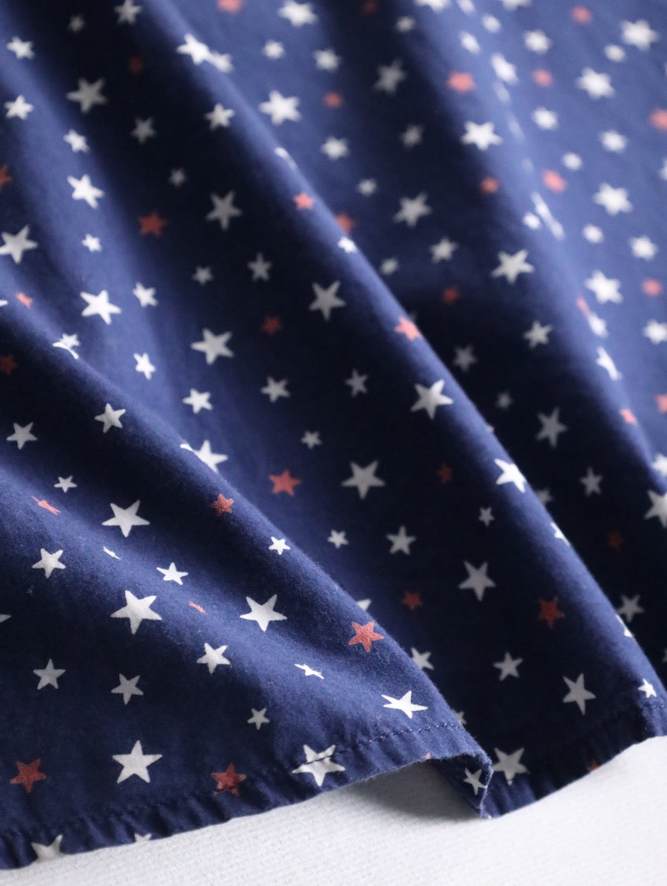 Ralph Lauren S/S star pattern shirt navy-white-red