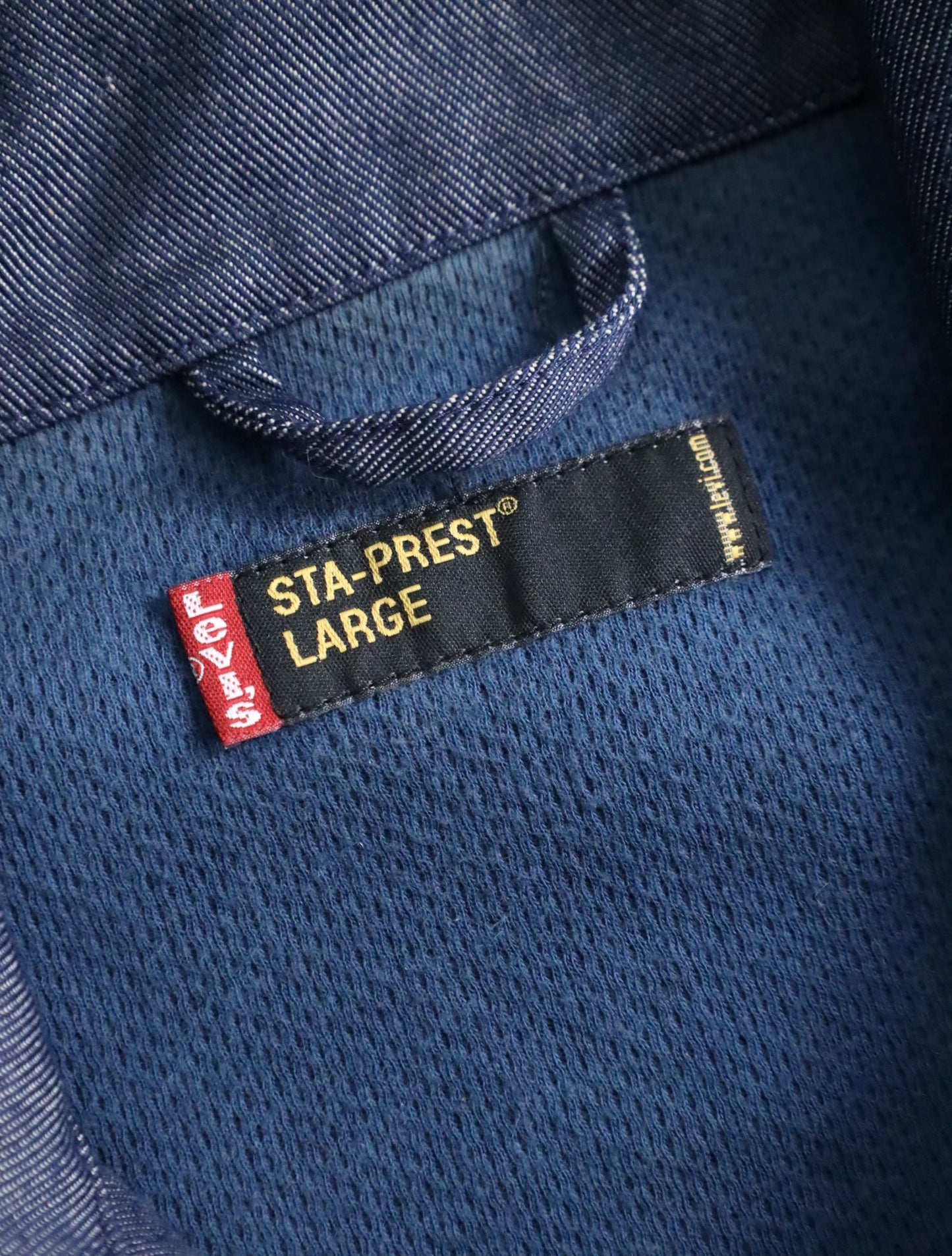 Levi's STA-PREST denim jacket indigo