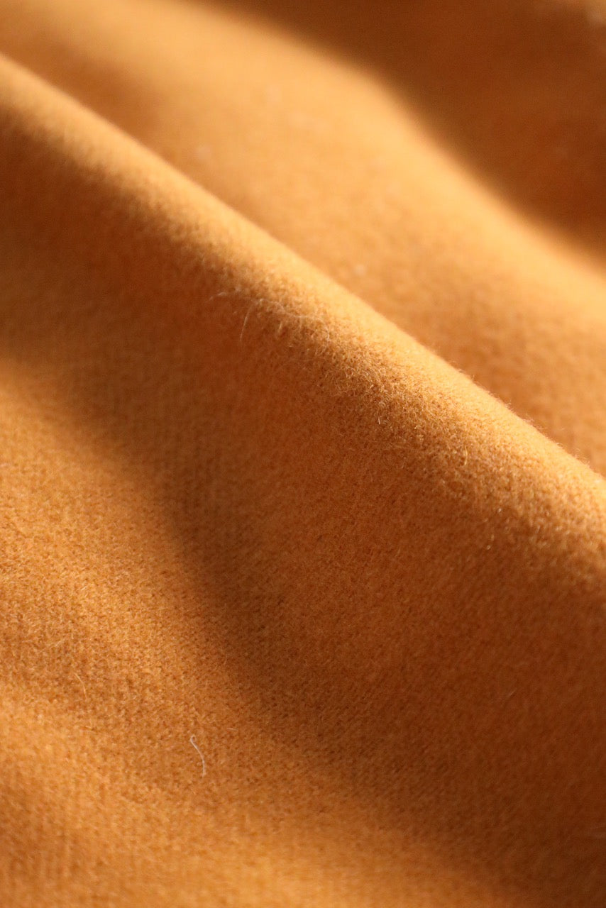 HERMES reversible cashmere down jacket orange