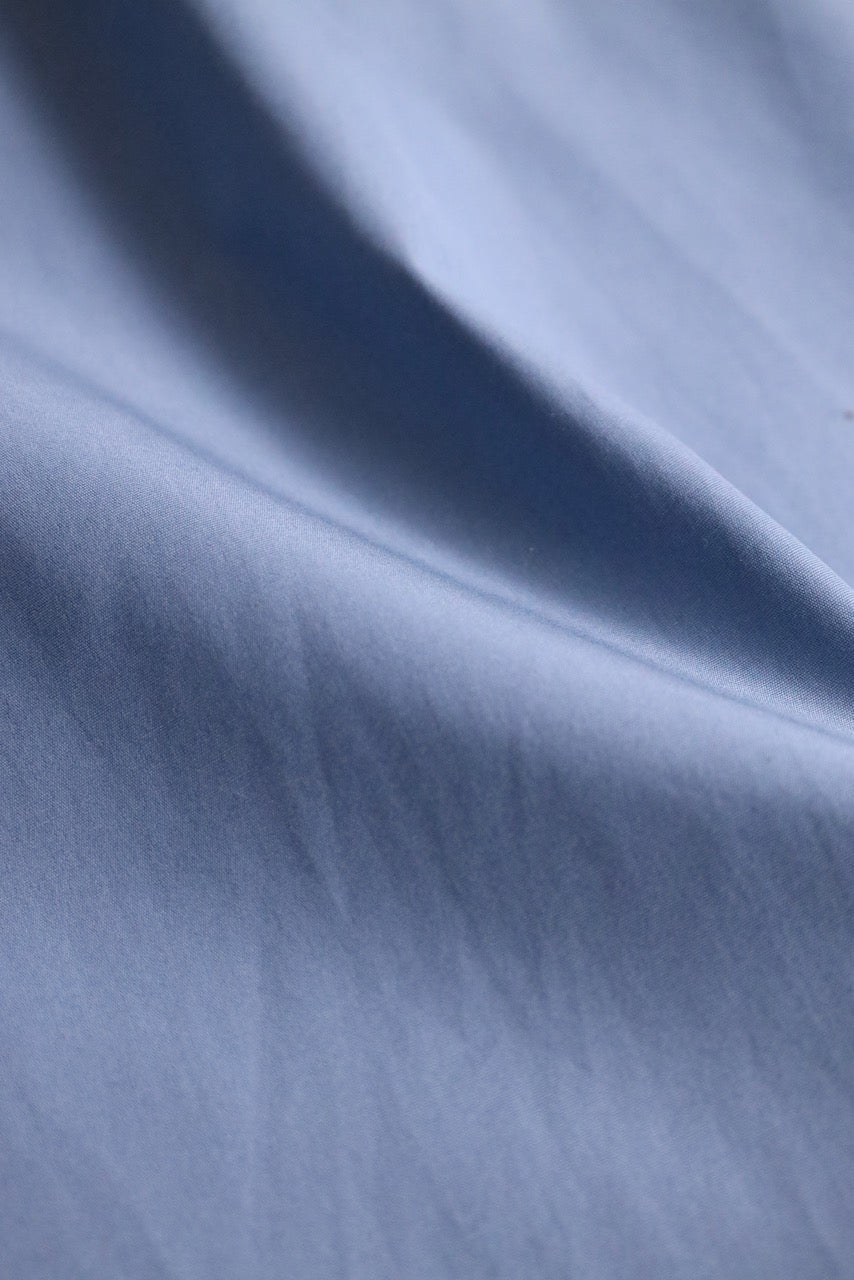 ferragamo one point design shirt blue