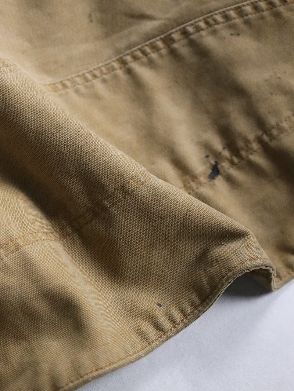 Carhartt duck work jacket beige