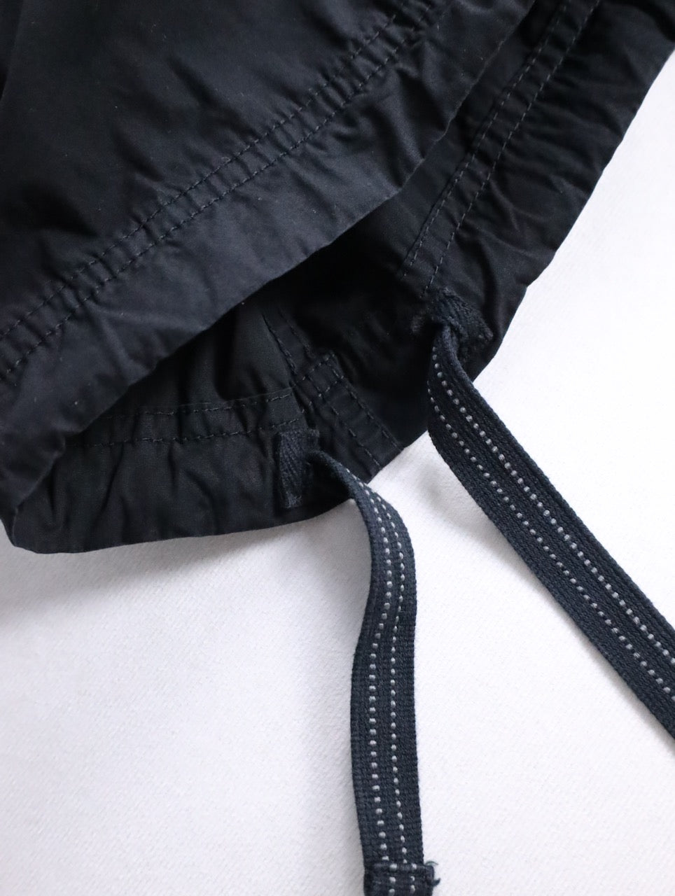 ARMANI JEANS cotton cargo shorts black