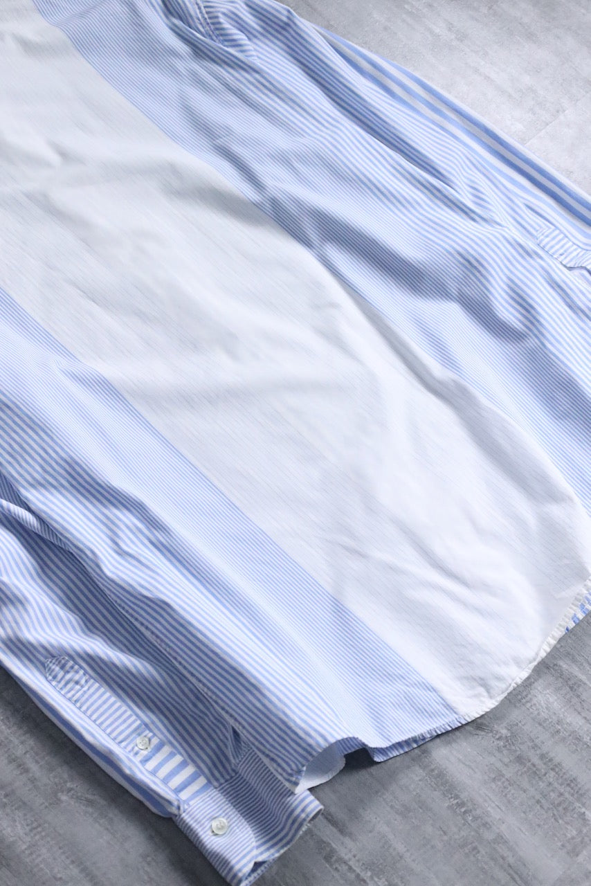 Ermenegildo Zegna stripe shirt white-lightblue