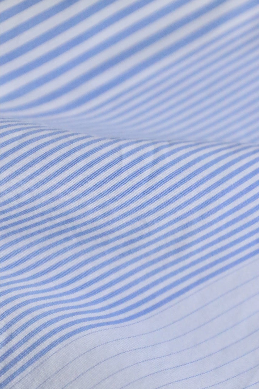 Ermenegildo Zegna stripe shirt white-lightblue