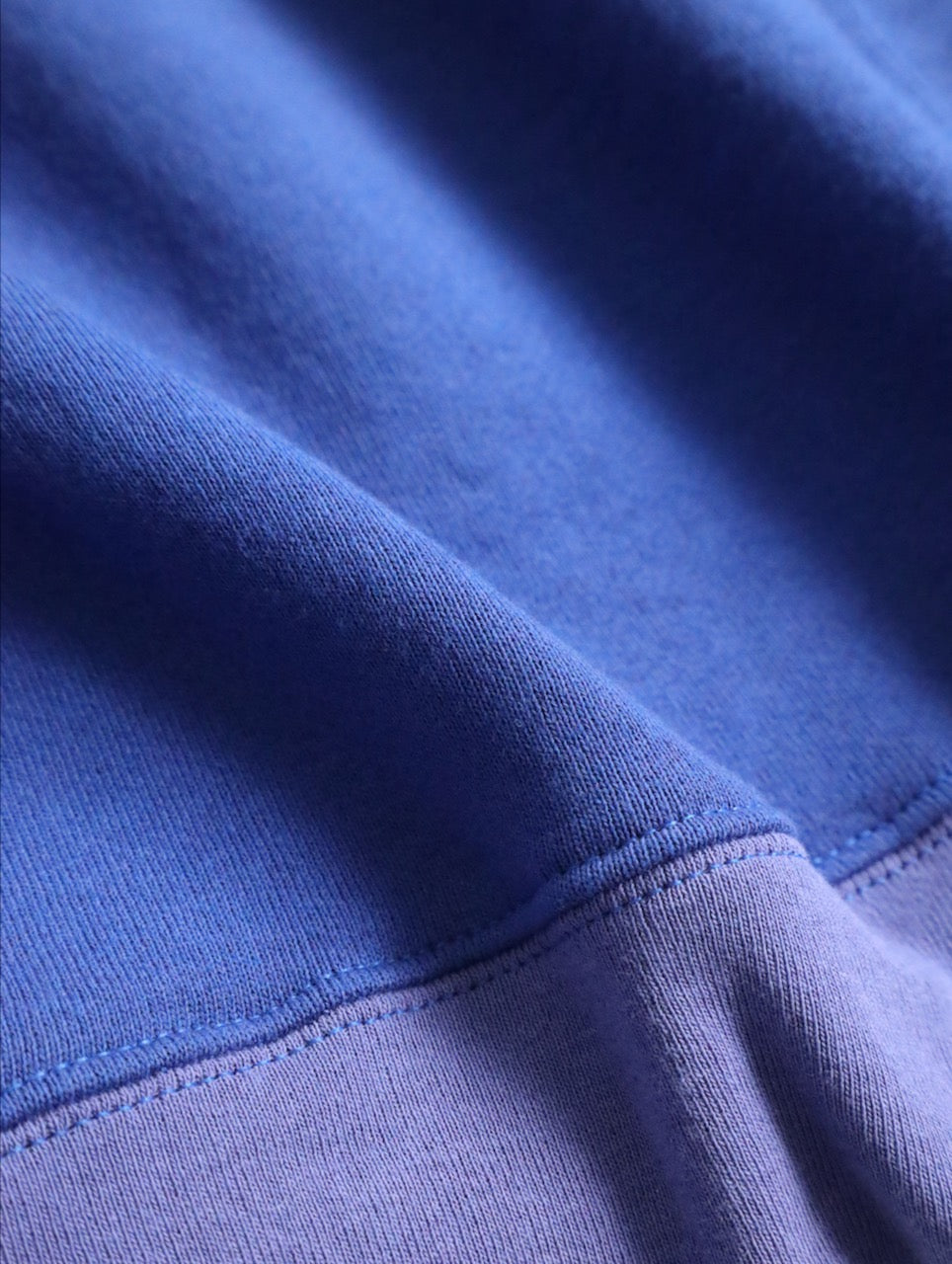 RUSSEL 2tone sweatshirt blue-purple