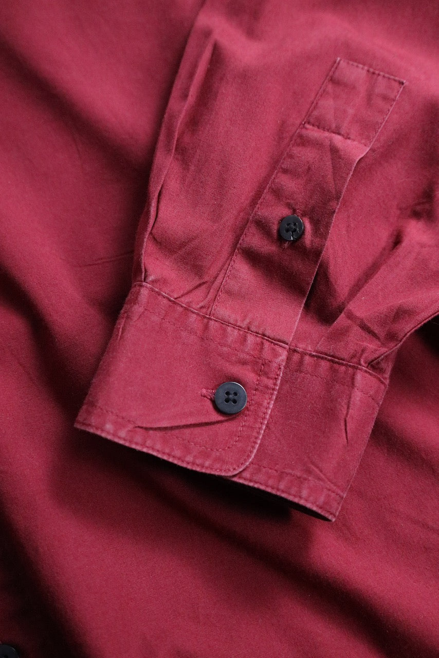 90's Marithe + Francois Girbaud shirt red