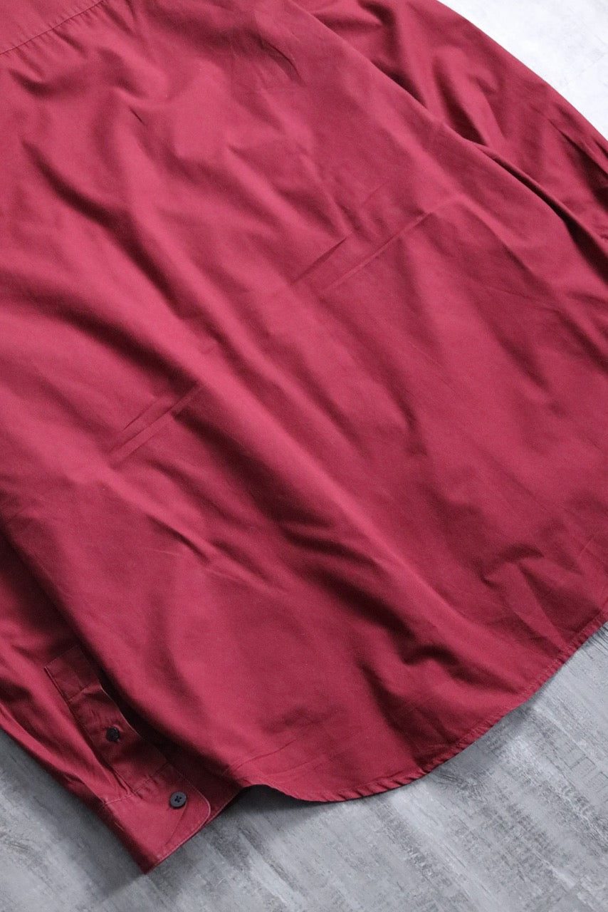 90's Marithe + Francois Girbaud shirt red
