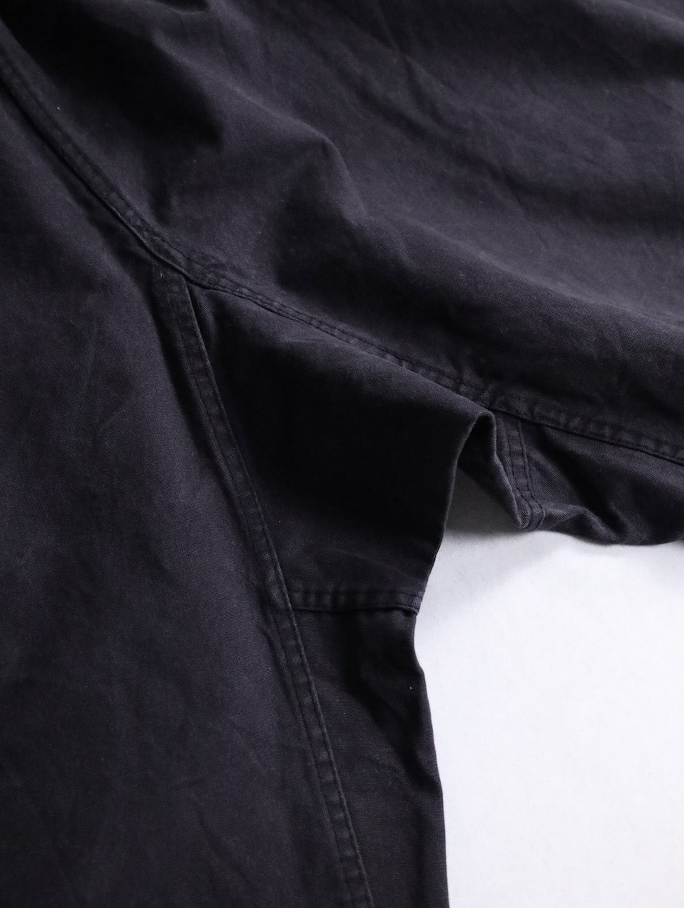 easy cotton sarrouel pants black