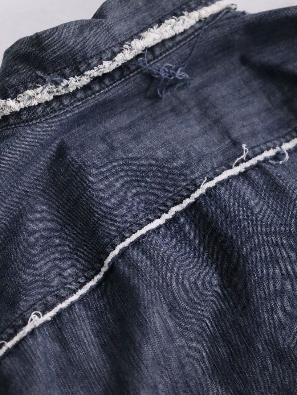DIESEL denim s/s shirt lightblue