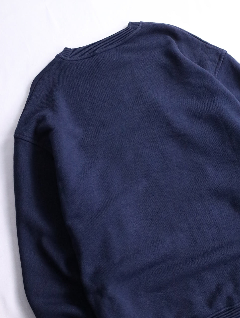 Acne studios logo sweatshirt navy