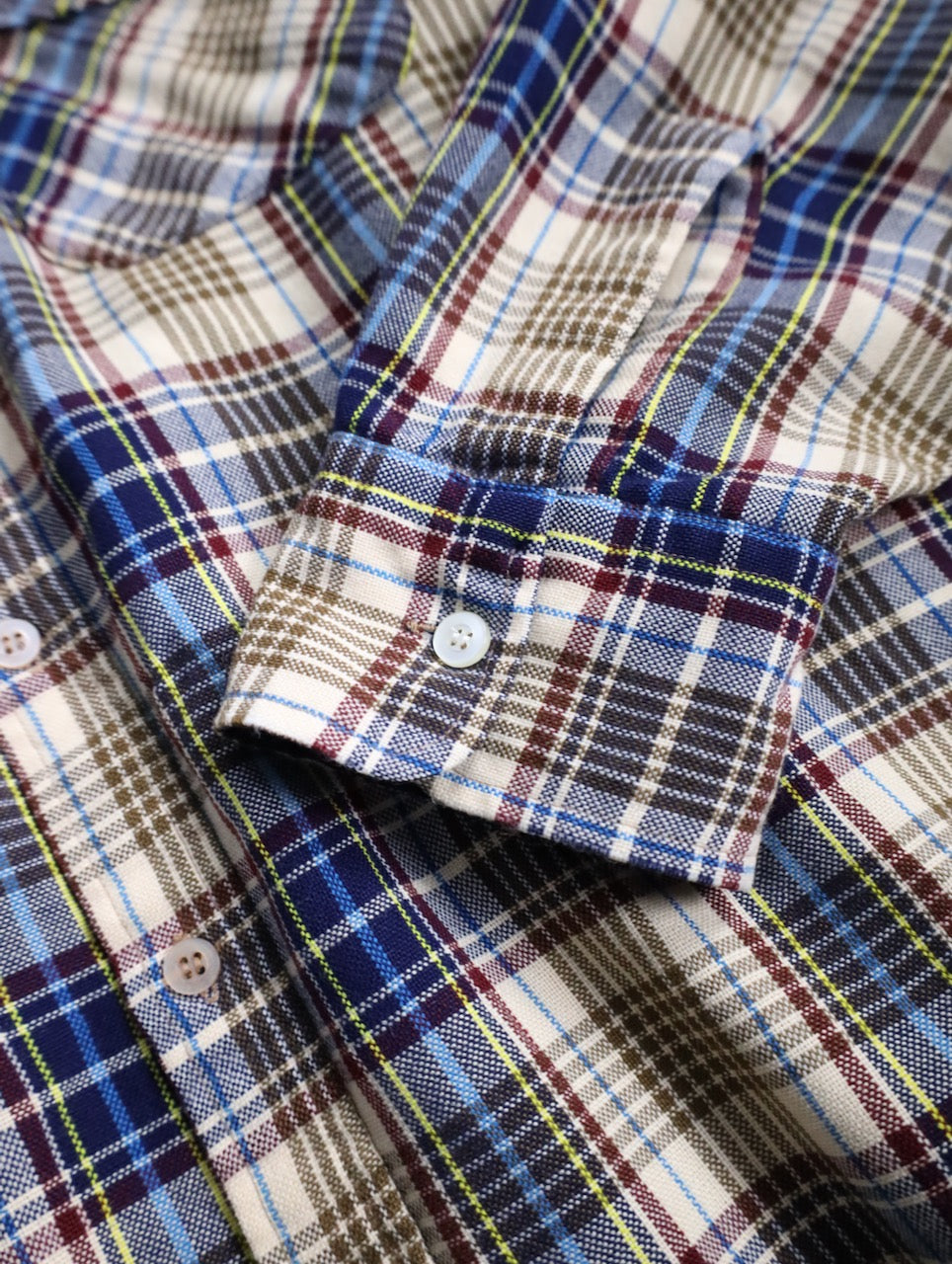 Arrow multi color check shirt multi