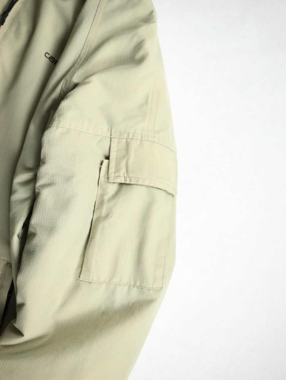 Carhartt ripstop nylon jacket beige