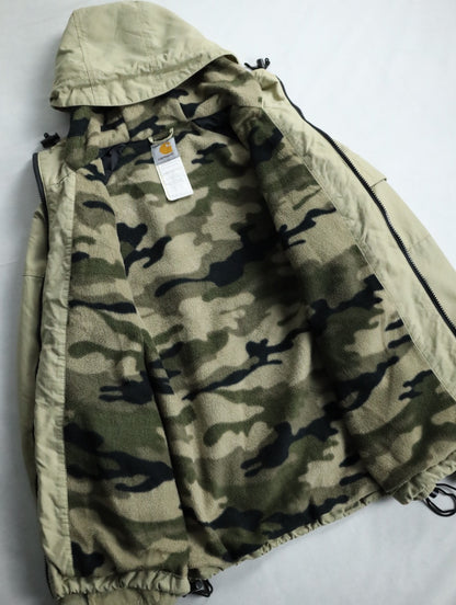 Carhartt ripstop nylon jacket beige