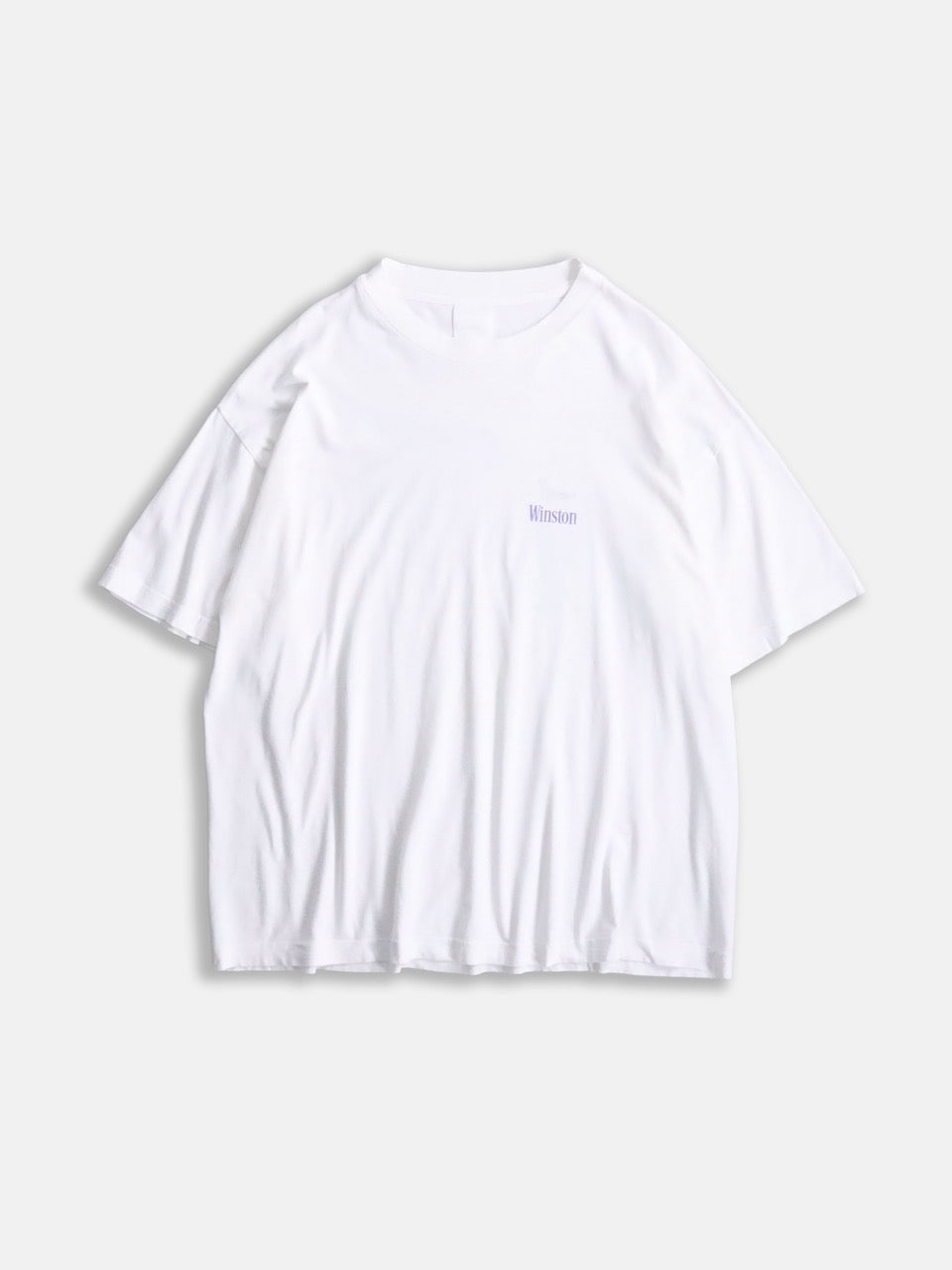 winston print tee white-fadeblue