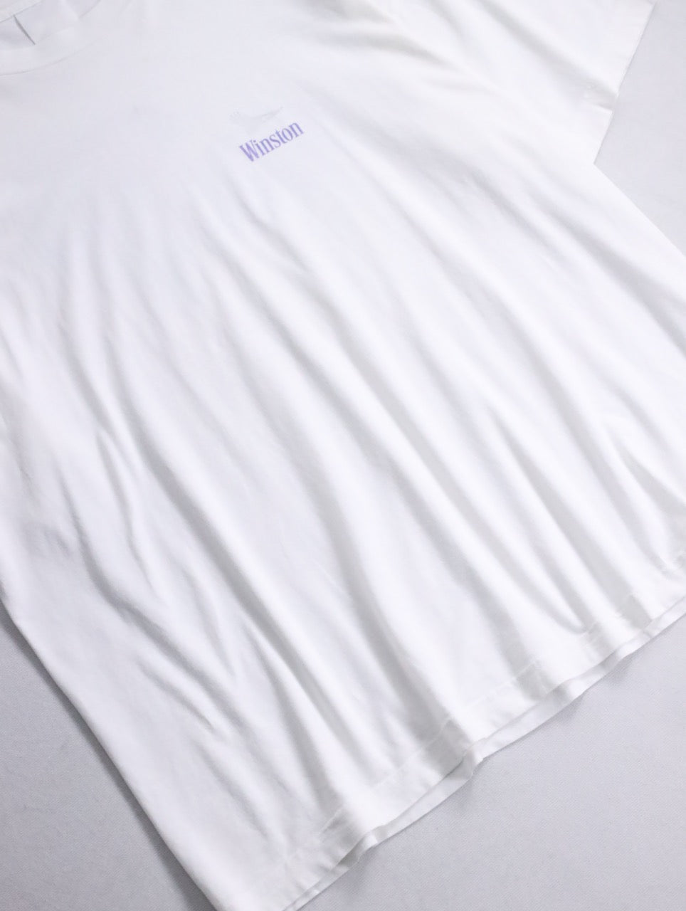 winston print tee white-fadeblue