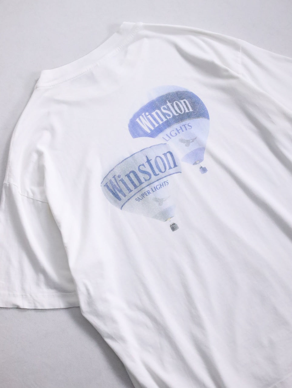 winston print tee white-fadeblue