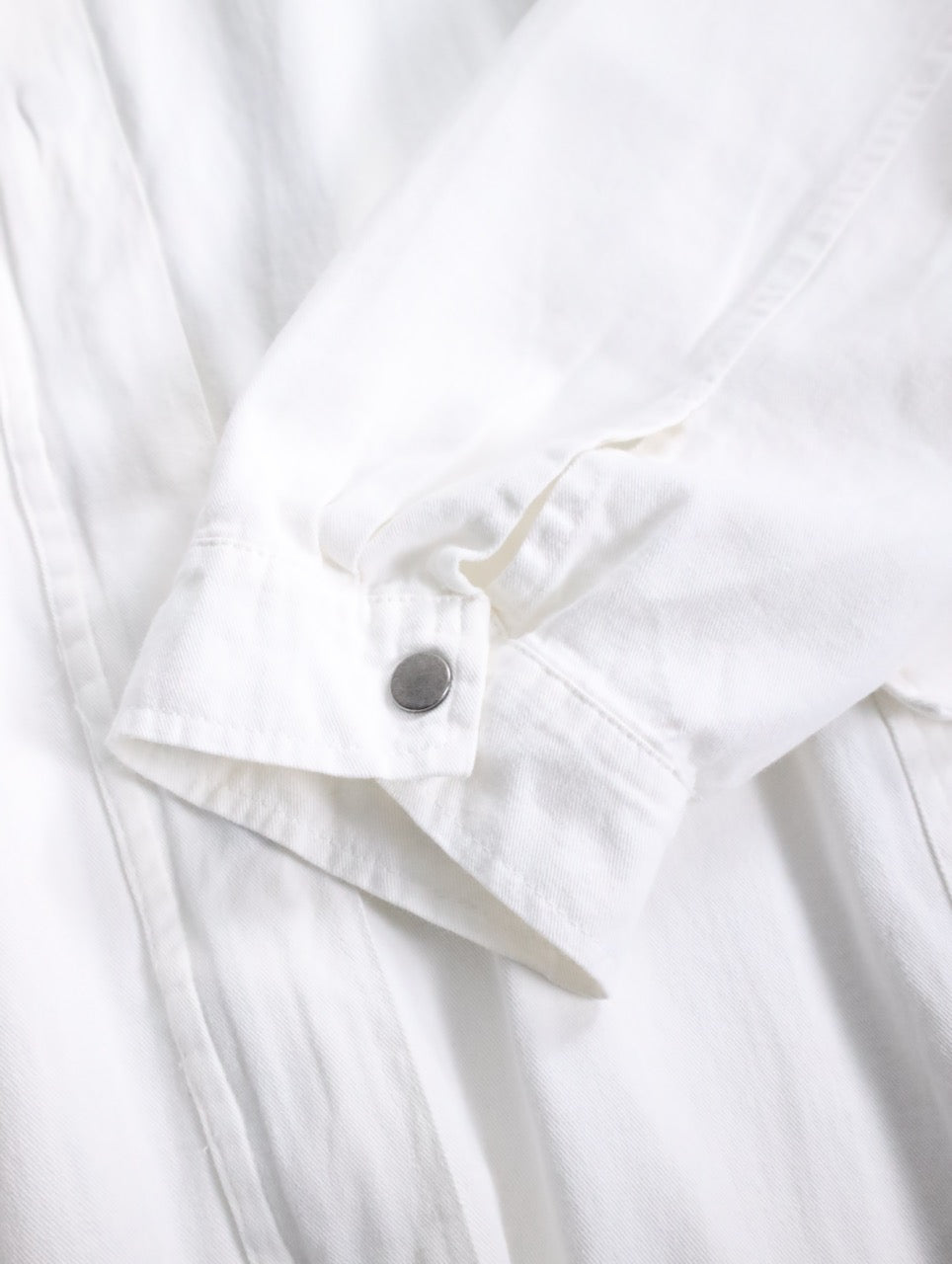 cotton hooded jacket white