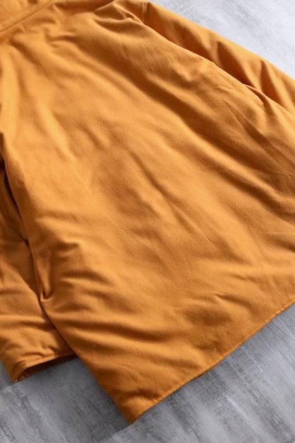 HERMES reversible cashmere down jacket orange