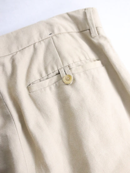 BANANA REPUBRIC linen cotton pants beige