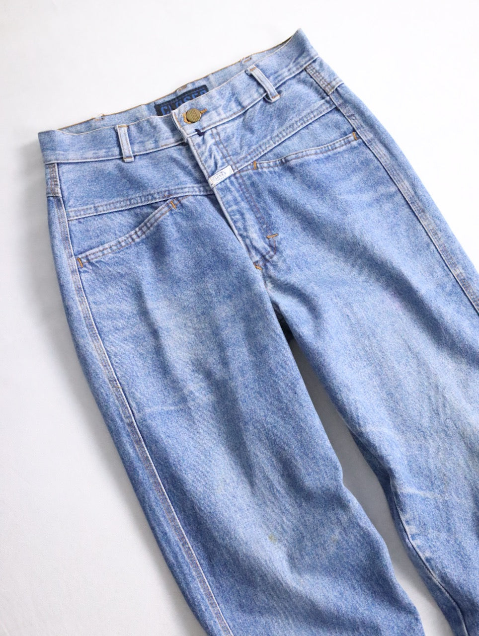 CLOSED baggy denim pants lightblue