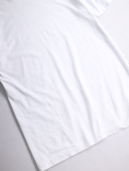 90s newspaper tee white-black