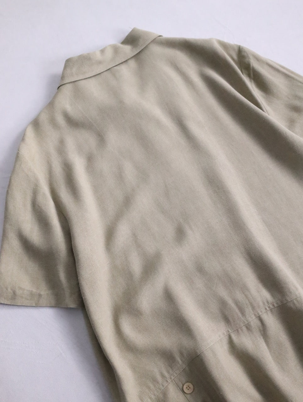 S/S shirt & easy pants setup beige