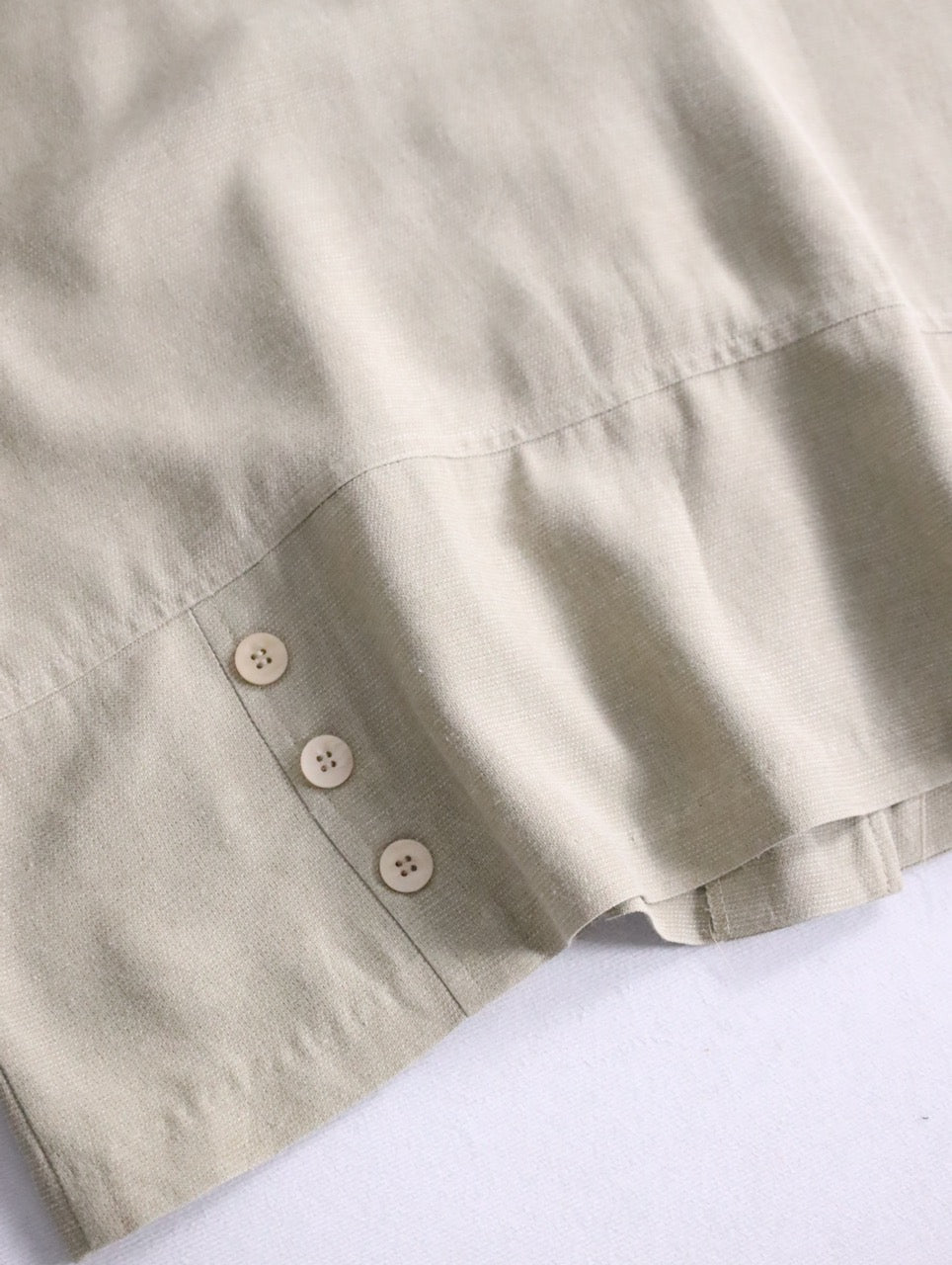 S/S shirt & easy pants setup beige