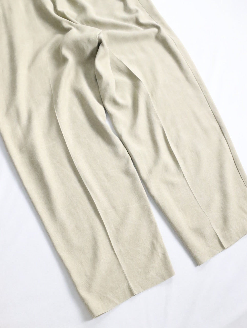 S/S shirt & easy pants setup beige