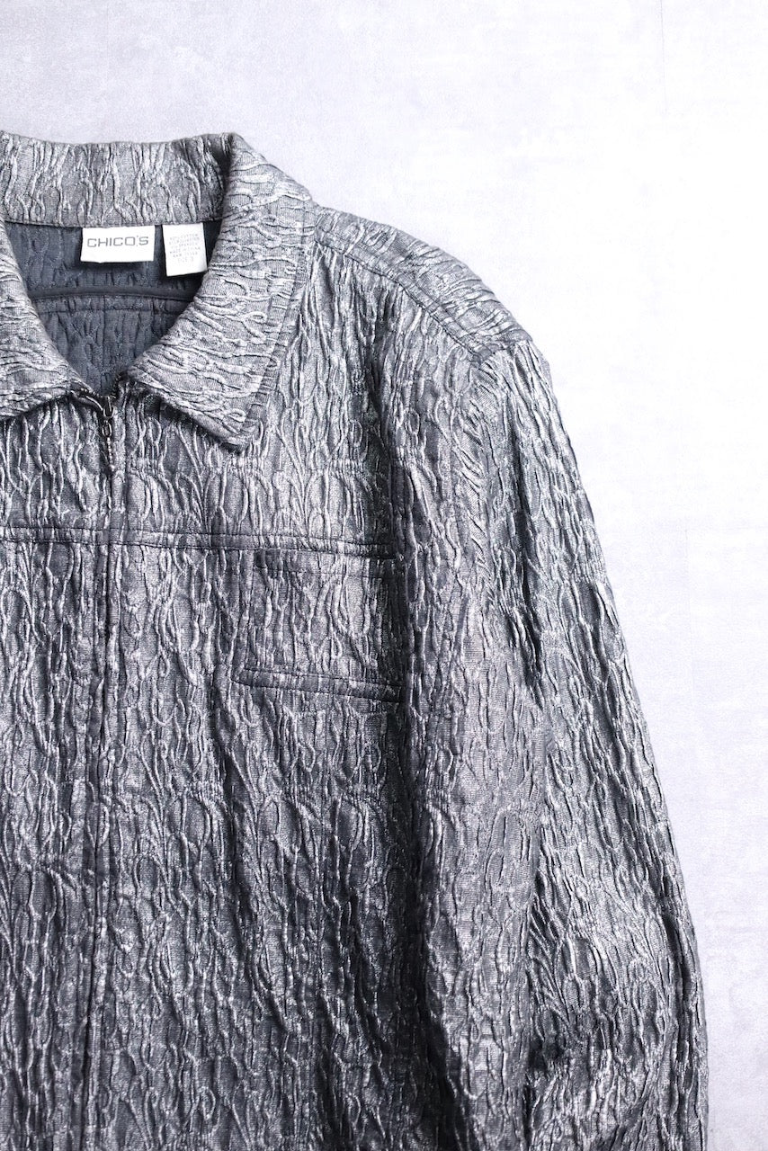 CHICO'S light jacket silver