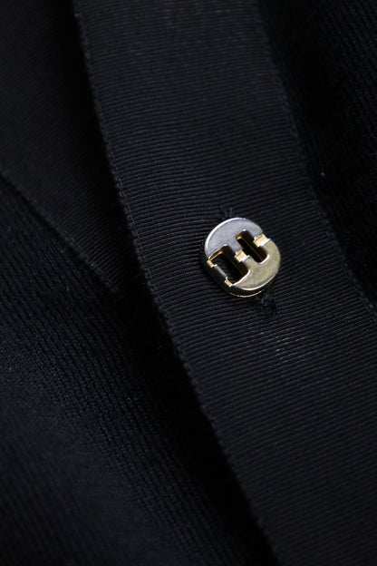 Ferragamo knit cardigan pocket black