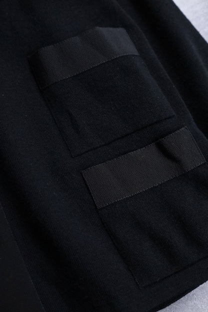 Ferragamo knit cardigan pocket black