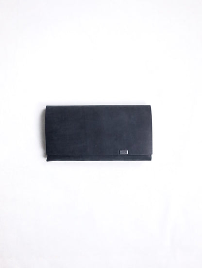 oil nubuck wallet black