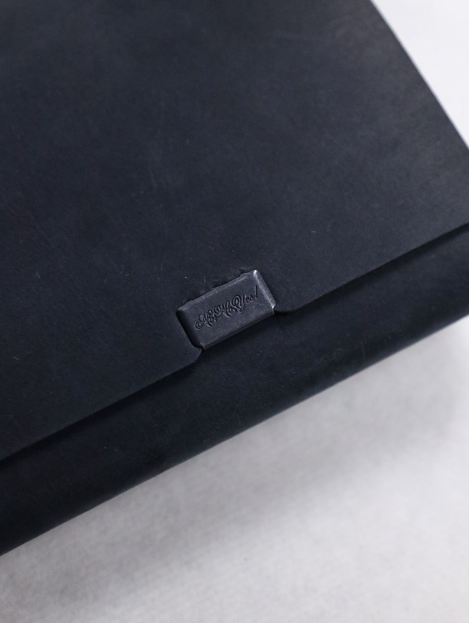 oil nubuck wallet black