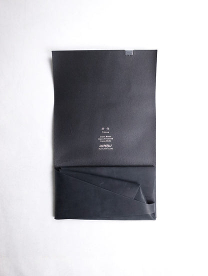 oil nubuck wallet black