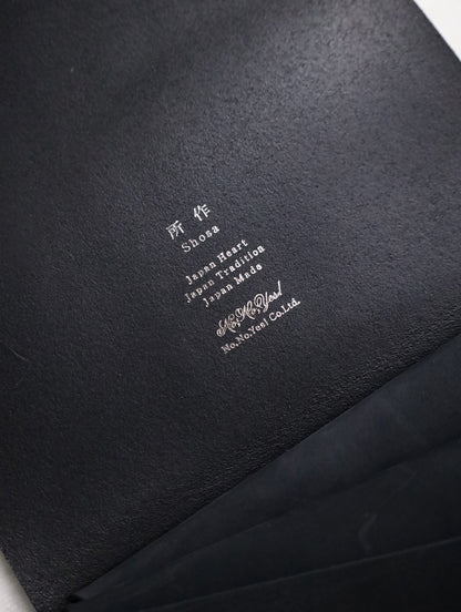 oil nubuck wallet black