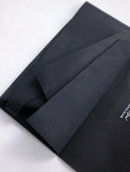 oil nubuck wallet black