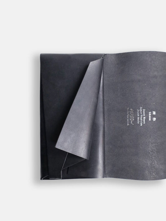 oil nubuck wallet black