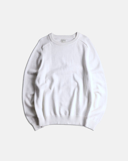 j.crew cotton knit white