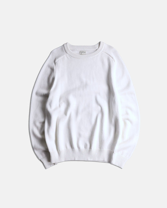 j.crew cotton knit white