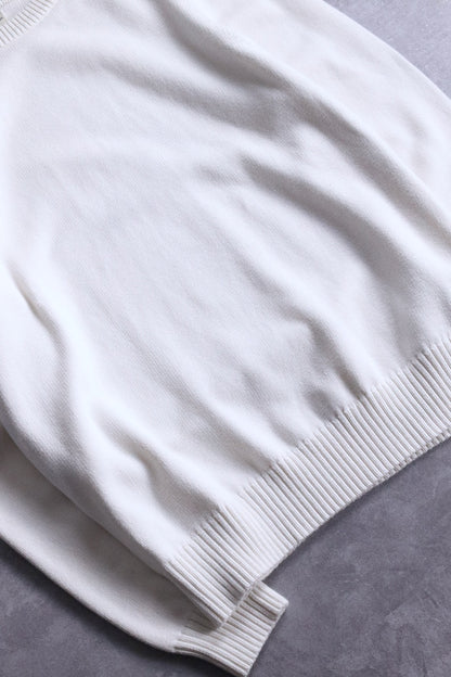 j.crew cotton knit white