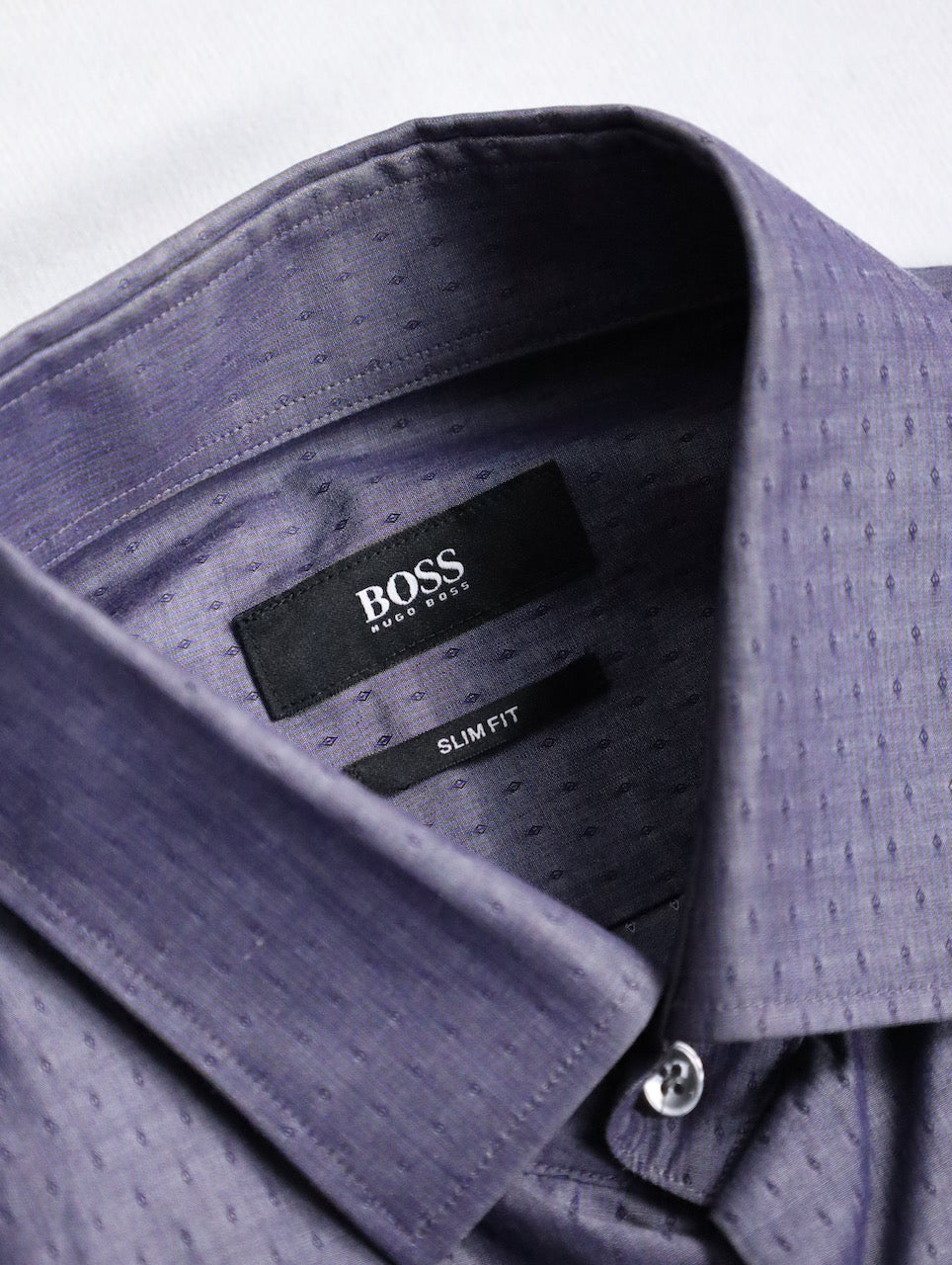 HUGO BOSS shirt purple