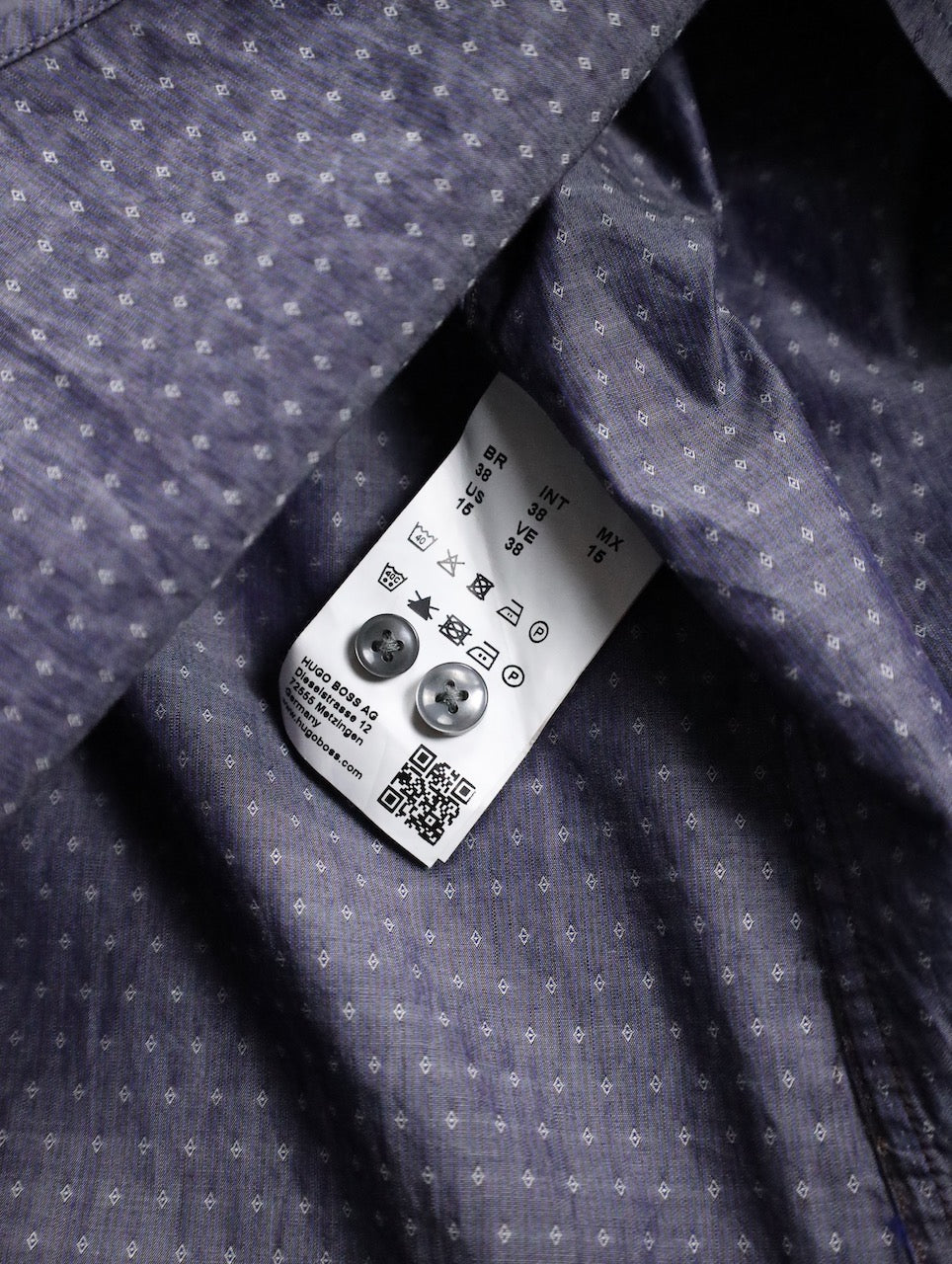 HUGO BOSS shirt purple