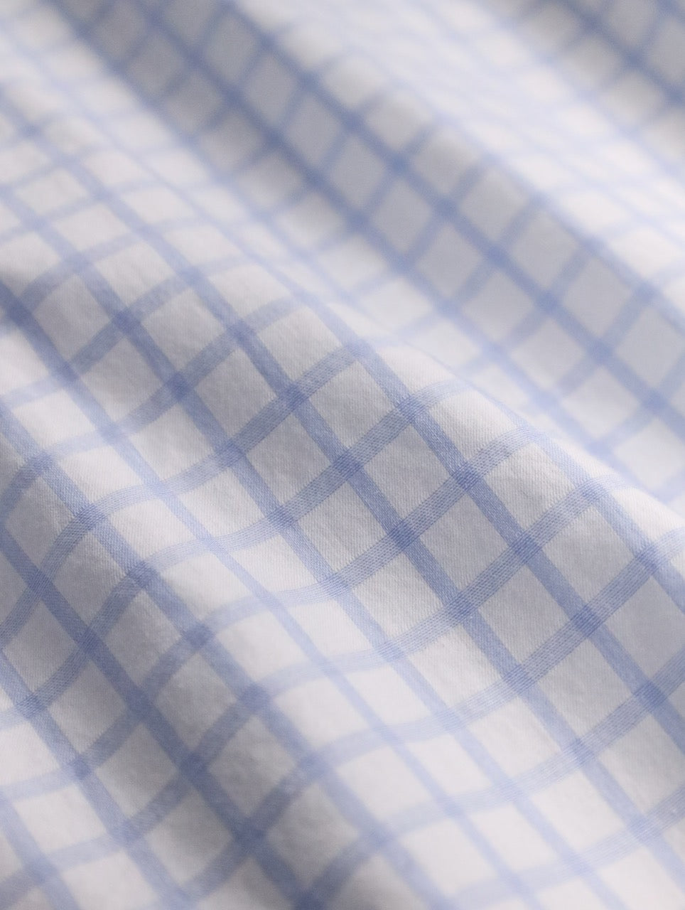 Ermenegildo Zegna check shirt white-lightblue