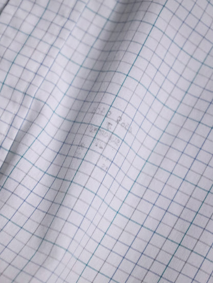 Brooks Brothers check shirt white