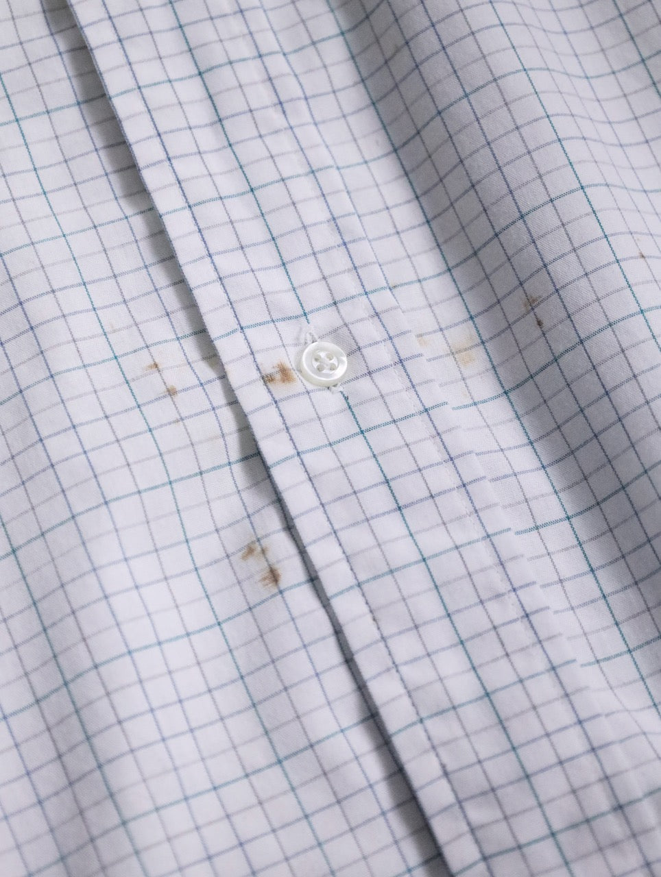 Brooks Brothers check shirt white