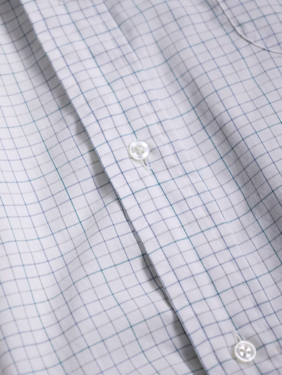 Brooks Brothers check shirt white