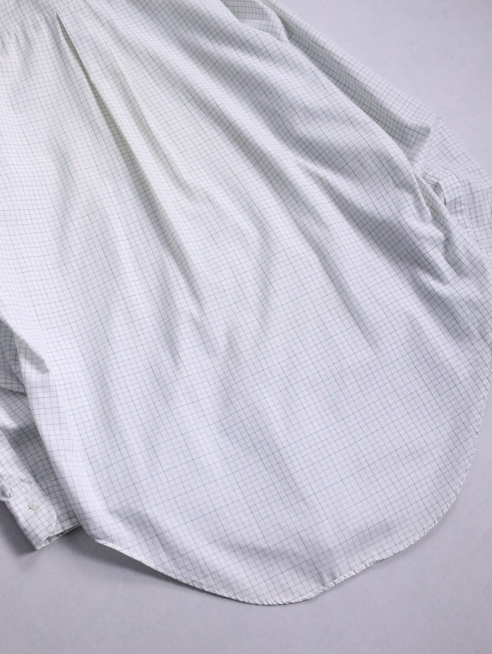 Brooks Brothers check shirt white