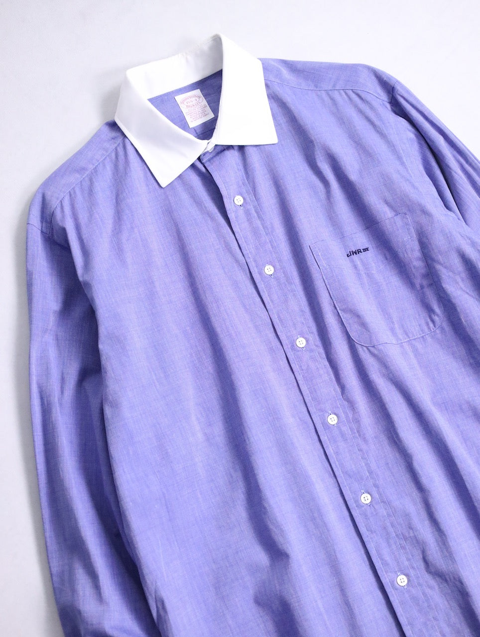 BROOKS BROTHERS cotton shirt blue