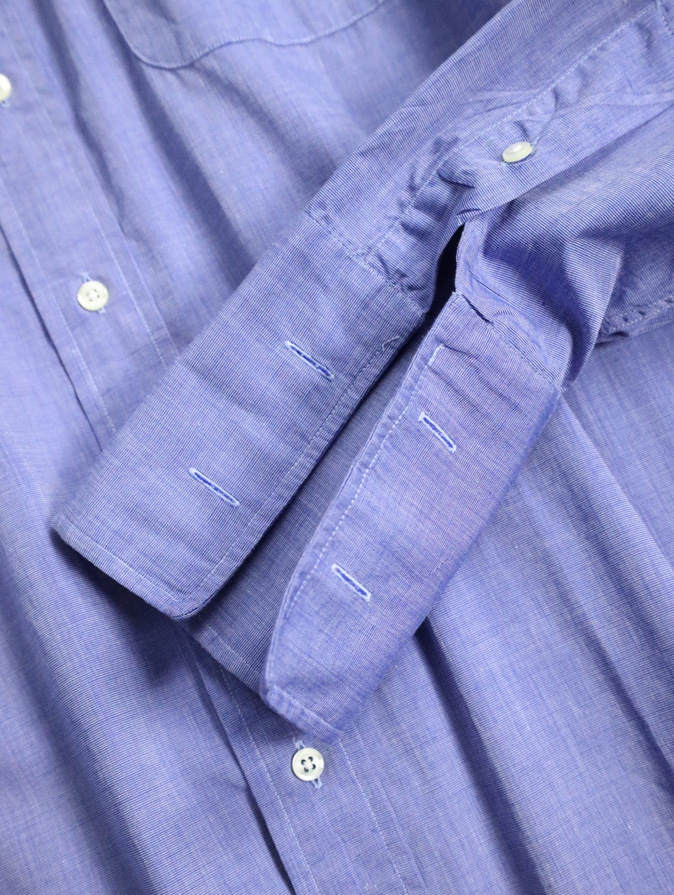 BROOKS BROTHERS cotton shirt blue