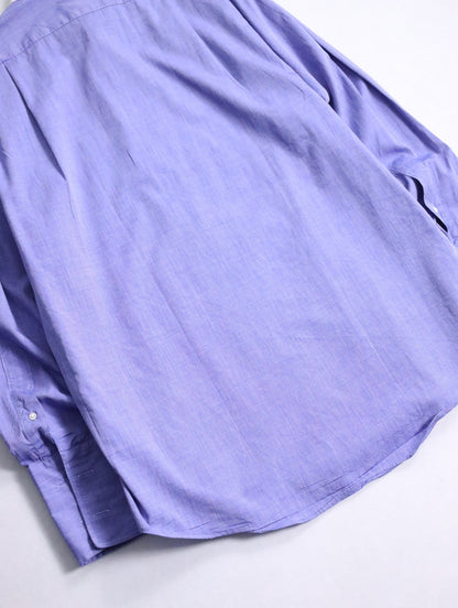 BROOKS BROTHERS cotton shirt blue